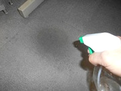 カ－ペット洗浄の流れ